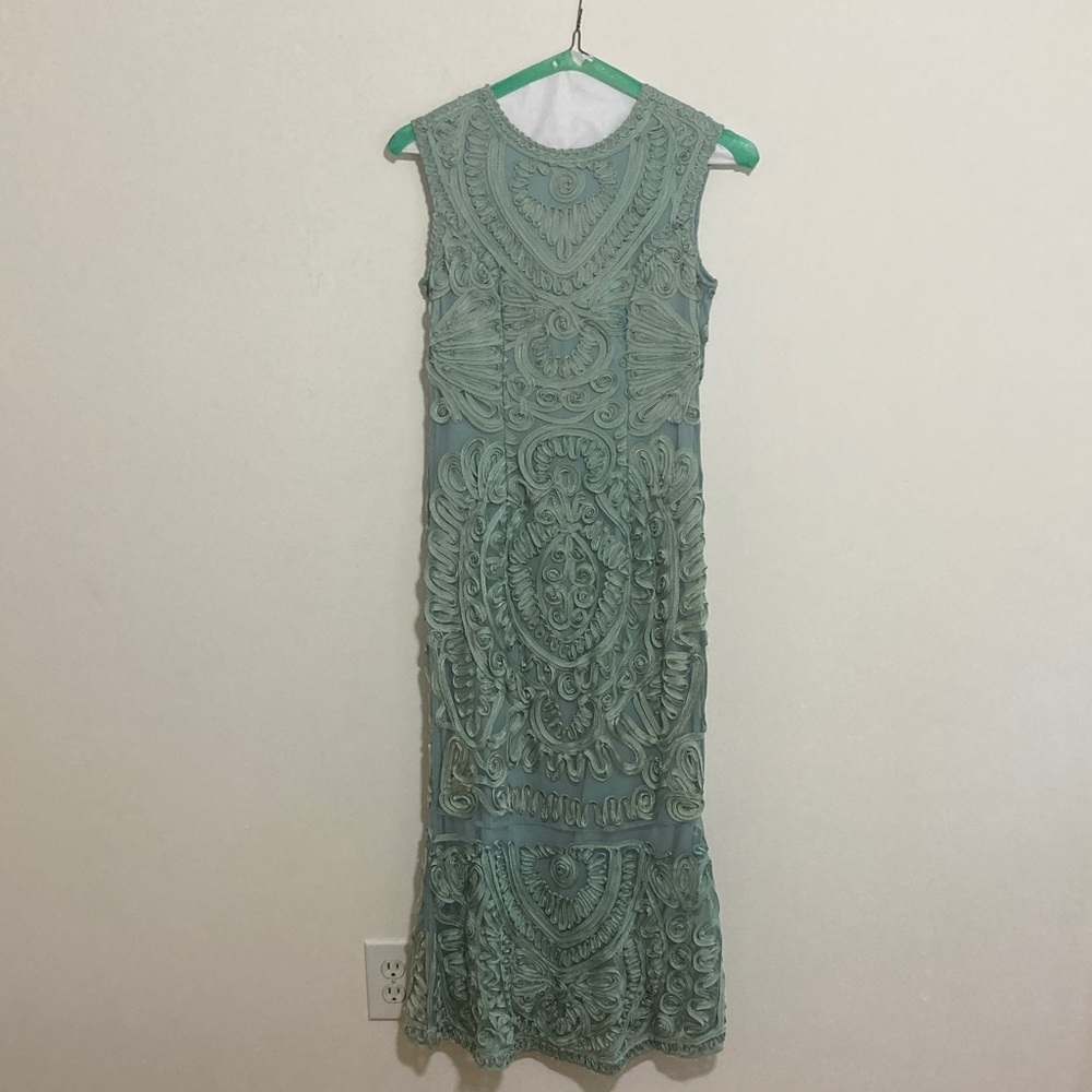 JS Collection Soutache Embroidered Sheath Dress Size 4